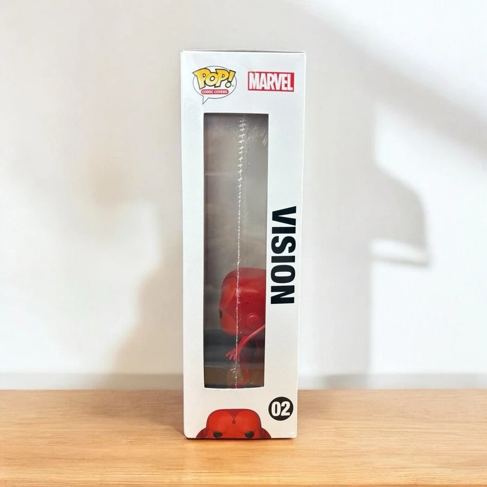 Funko Pop! Comic Book Cover with Case: Marvel - Vision -‎ Target (Exclusive) #02